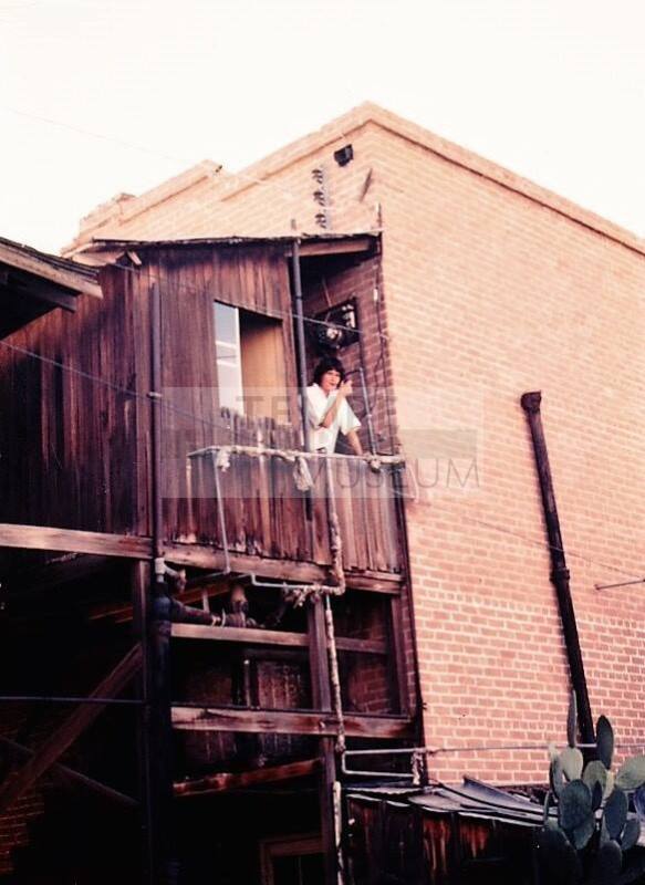 Rear View of Mill Avenue Brick Building