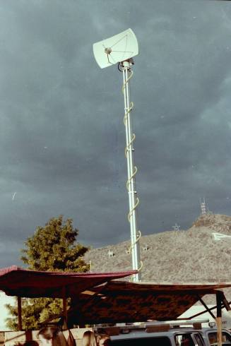 Temporary Electric Pole - Hayden's Ferry Arts & Crafts Fair - 1979
