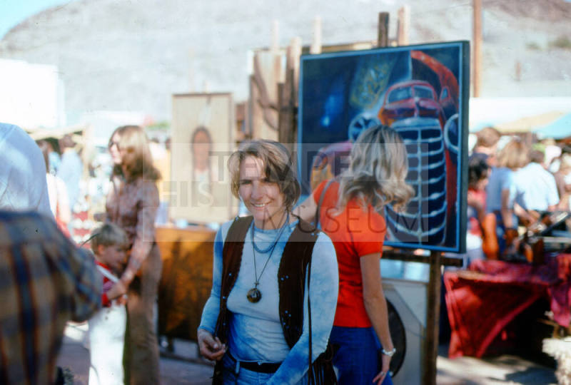 Woman at 1976 Haydens Ferry Arts & Craft Fair