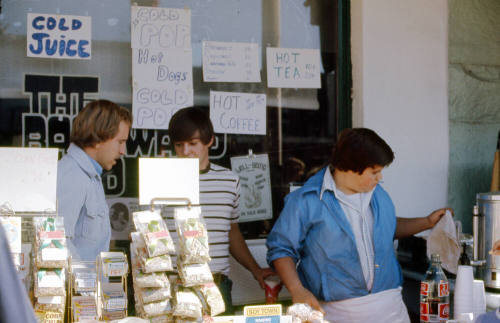 Food sales at 1976 Haydens Ferry Arts & Craft Fair