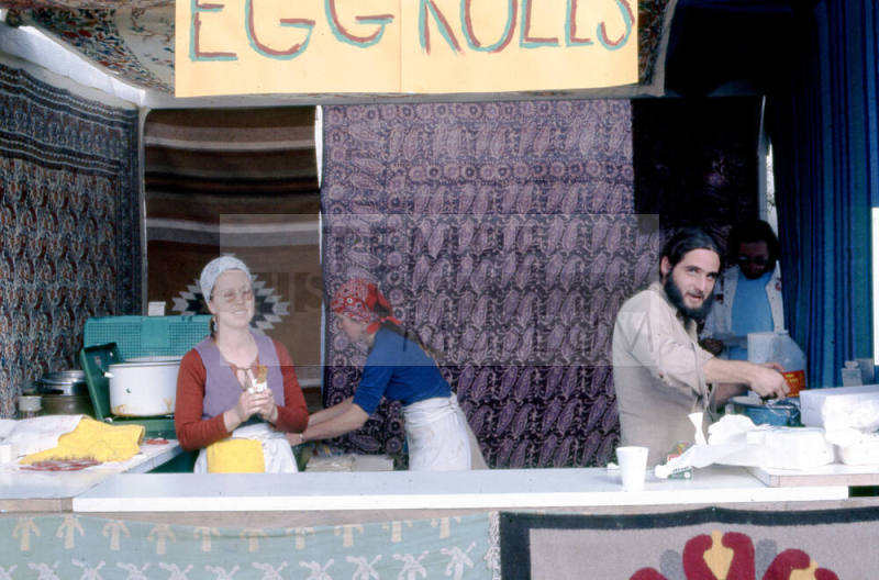 Food booth at 1976 Haydens Ferry Arts & Craft Fair