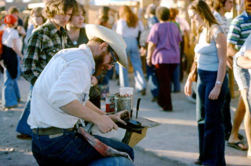 1977 Haydens Ferry Arts & Craft Fair - craftsperson