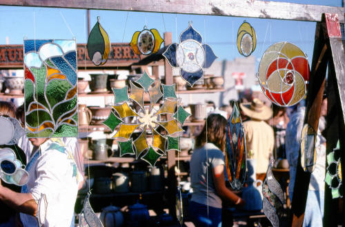 Stained glass at 1977 Haydens Ferry Arts & Craft Fair