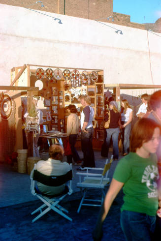 Haydens Ferry Arts & Craft Fair stained glass display 1977