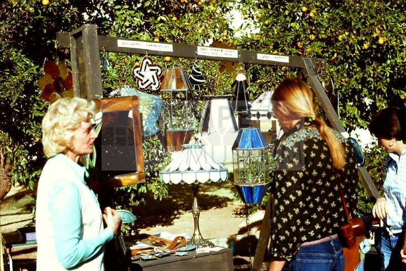 1975 Haydens Ferry Arts & Craft Fair - stained glass art