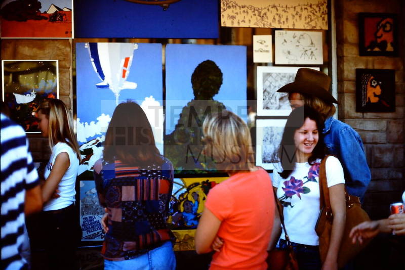 1975 Haydens Ferry Arts & Craft Fair - art display