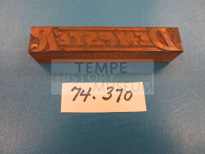 Engraving Plate