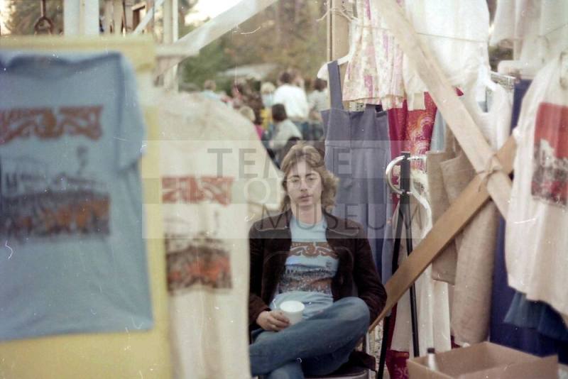 1976 Haydens Ferry Arts & Craft Fair booth