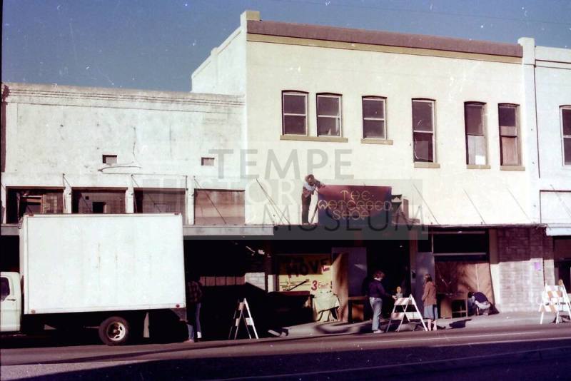 West side of Mill Ave.