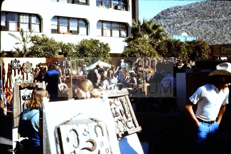 1976 Haydens Ferry Arts & Craft Fair - booths near Casa Loma