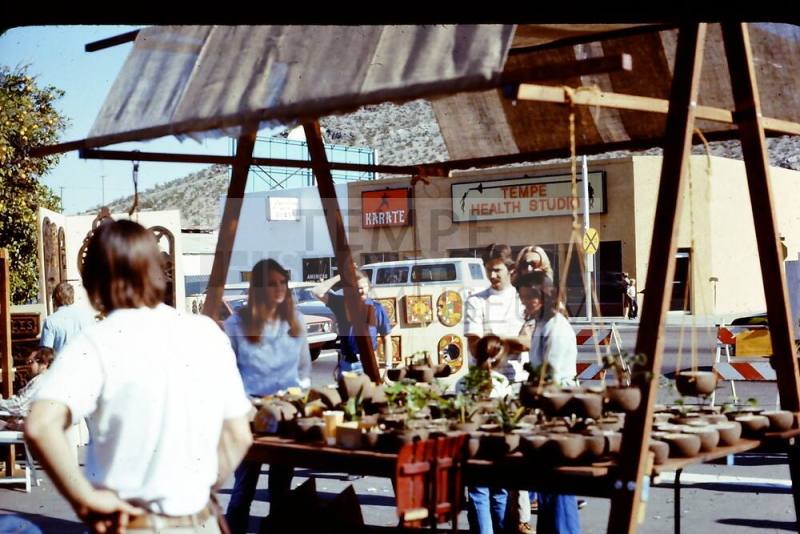 1976 Haydens Ferry Arts & Craft Fair - plant display