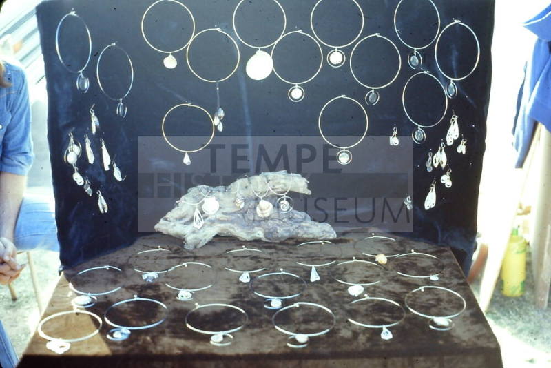 1976 Haydens Ferry Arts & Craft Fair - jewelry display