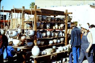 1976 Haydens Ferry Arts & Craft Fair - pottery booth