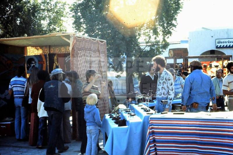 1976 Haydens Ferry Arts & Craft Fair - booths near Mill Ave.