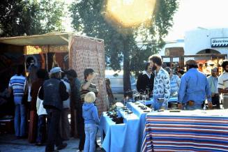 1976 Haydens Ferry Arts & Craft Fair - booths near Mill Ave.