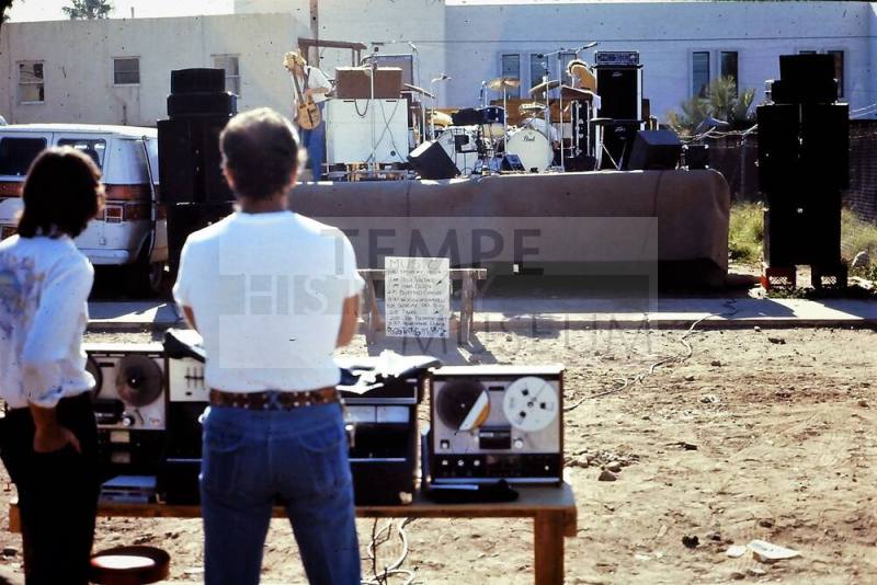 1976 Haydens Ferry Arts & Craft Fair - stage