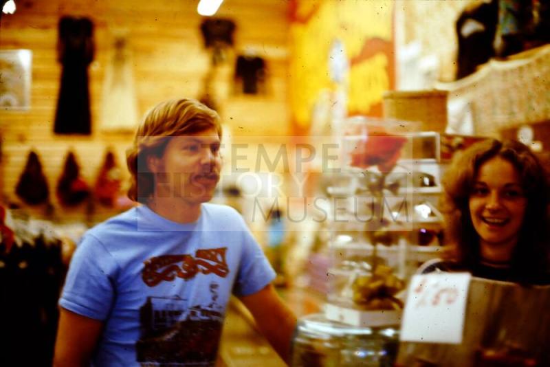 Shop during 1976 Haydens Ferry Arts & Craft Fair