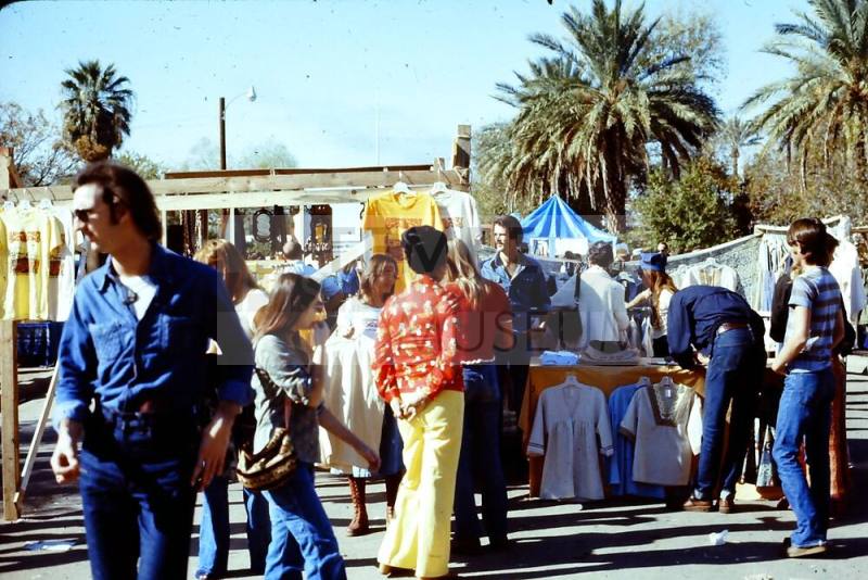 People at 1976 Haydens Ferry Arts & Craft Fair