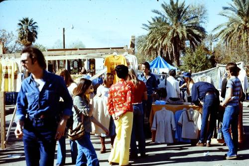 People at 1976 Haydens Ferry Arts & Craft Fair