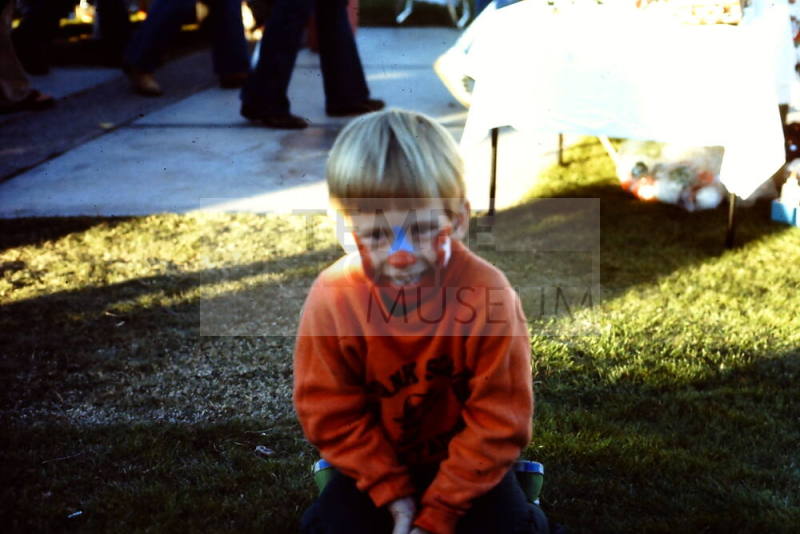 1976 Haydens Ferry Arts & Craft Fair, face paint
