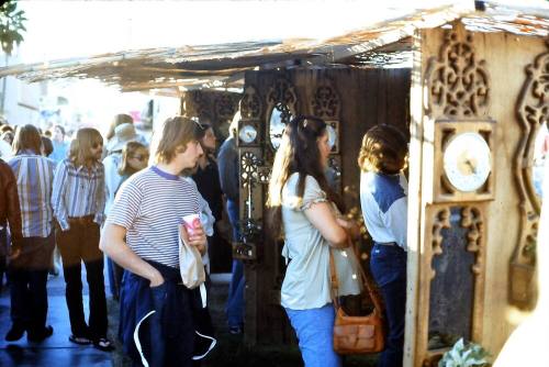 People at 1976 Haydens Ferry Arts & Craft Fair booth