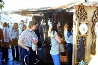 People at 1976 Haydens Ferry Arts & Craft Fair booth
