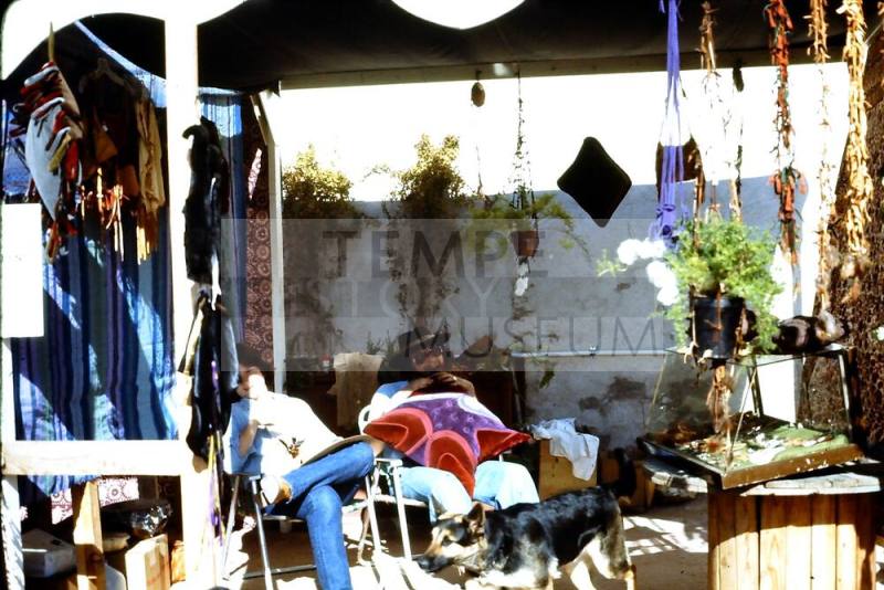 1976 Haydens Ferry Arts & Craft Fair booth