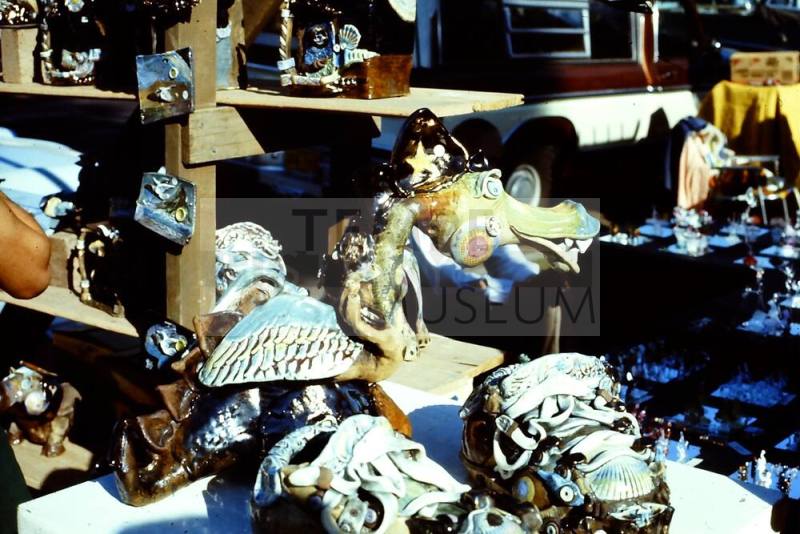 1976 Haydens Ferry Arts & Craft Fair, ceramics display