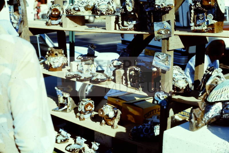 1976 Haydens Ferry Arts & Craft Fair, ceramics booth