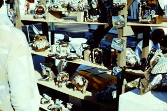 1976 Haydens Ferry Arts & Craft Fair, ceramics booth