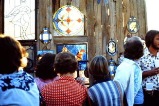 1976 Haydens Ferry Arts & Craft Fair, stained glass display