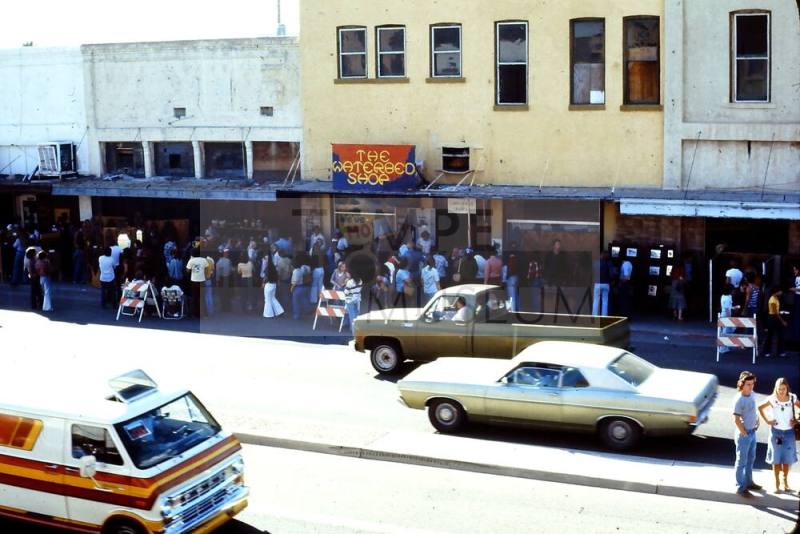 Waterbed Shop on Mill Ave during 1976 Haydens Ferry Arts & Craft Fair