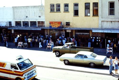 Waterbed Shop on Mill Ave during 1976 Haydens Ferry Arts & Craft Fair