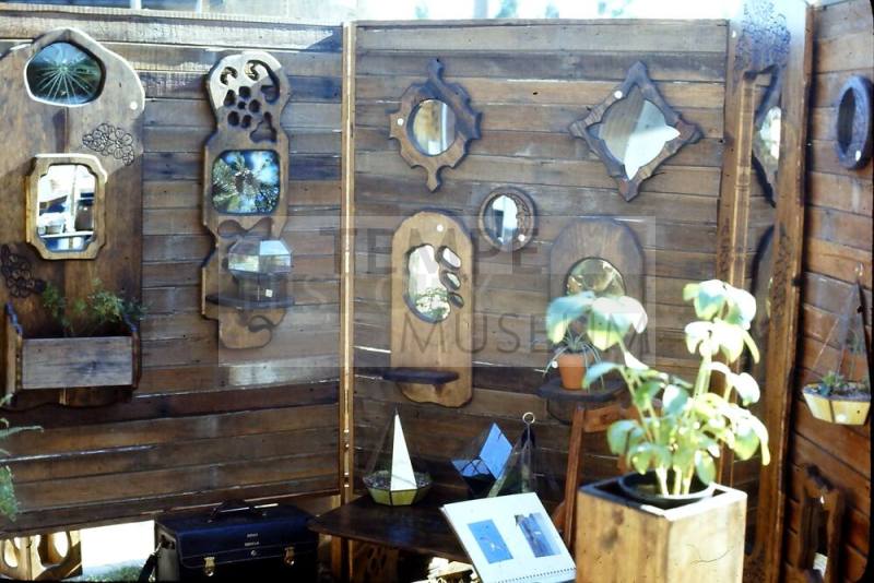 Wood craft display at 1976 Haydens Ferry Arts & Craft Fair
