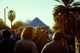 Crowd at 1976 Haydens Ferry Arts & Craft Fair in downtown Tempe