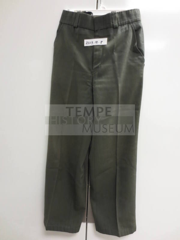 Tempe Park Ranger Green Pants