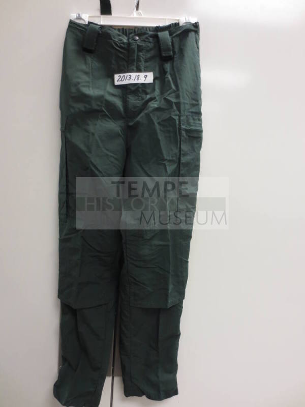 Tempe Park Ranger Green Pants