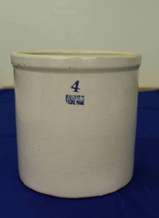 Ruckel's Stoneware Crock