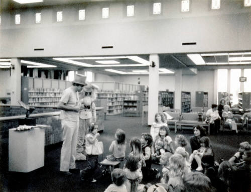Tempe Public Library with Ladmo and Chuck E. Cheese