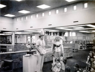 Tempe Public Library with Ladmo and Chuck E. Cheese