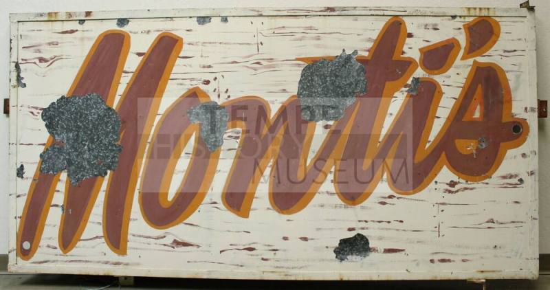 Monti's Sign from The Hayden House