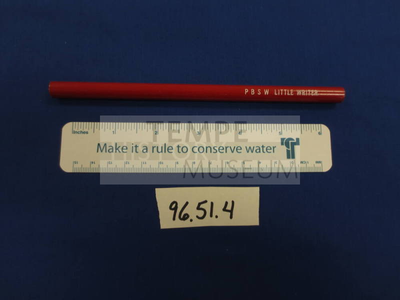 Red Unsharpened Pencil