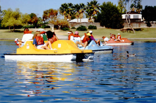 Kiwanis Park Pedal Boats