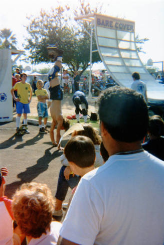 Skateboard Ramp at Oktoberfest Tempe Beach Park