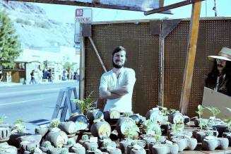Pottery Stand at the 1979 Haydens Ferry Arts & Craft Fair