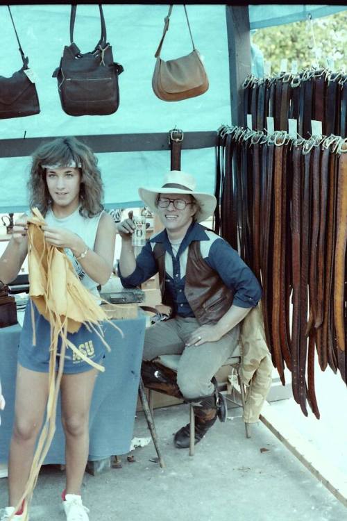 Leather Shop at the 1981 Haydens Ferry Arts & Craft Fair