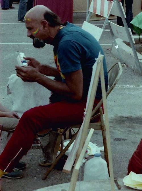 Face Painting at the 1981 Haydens Ferry Arts & Craft Fair