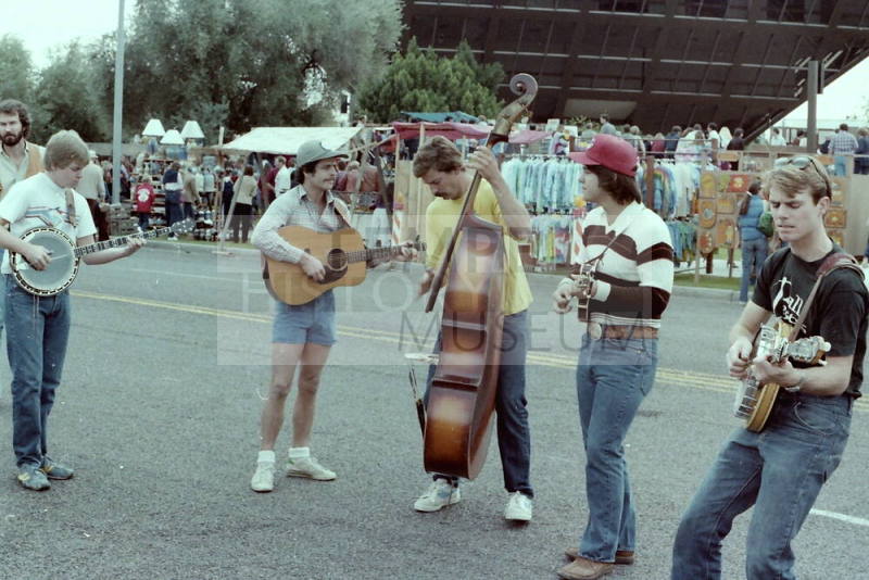 Musicians at 1981 Haydens Ferry Arts & Craft Fair