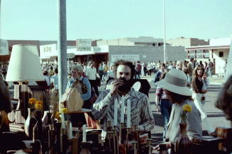 Woodworking Stand at the 1981 Haydens Ferry Arts & Craft Fair