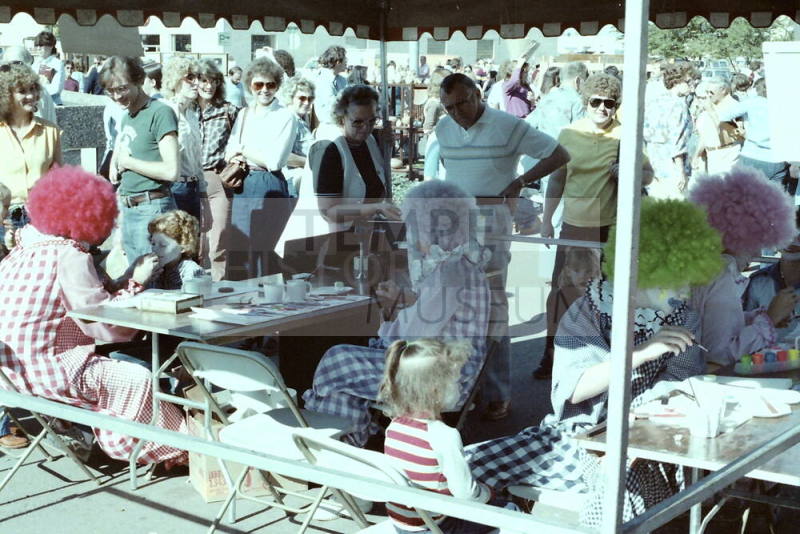 Clown Face Paint at 1981 Haydens Ferry Arts & Craft Fair